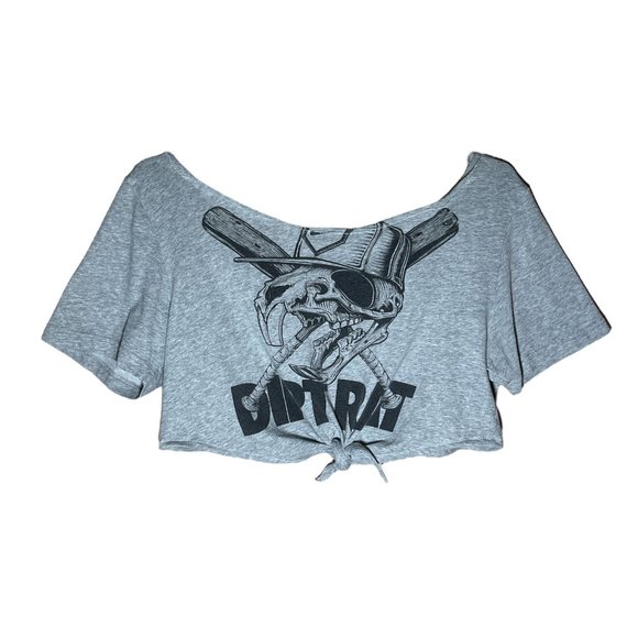 Nike Dirt Rat - Upcycled Cropped Tee - Picture 3 of 5